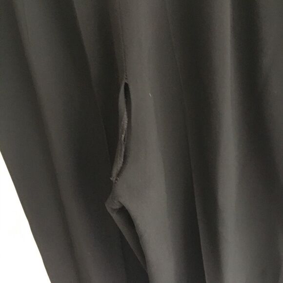 Jil SANDER High Waist Side Zip Trouser Pant Black 6 - Picture 6 of 13